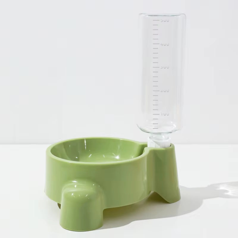 Pet Water Bottle Automatic Water Feeding for a Single Bowl of Drinking Water Puppy Cat Drinking Bowl Dispenser Pet Supplies