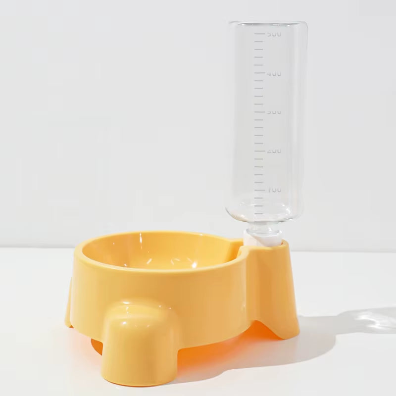 Pet Water Bottle Automatic Water Feeding for a Single Bowl of Drinking Water Puppy Cat Drinking Bowl Dispenser Pet Supplies