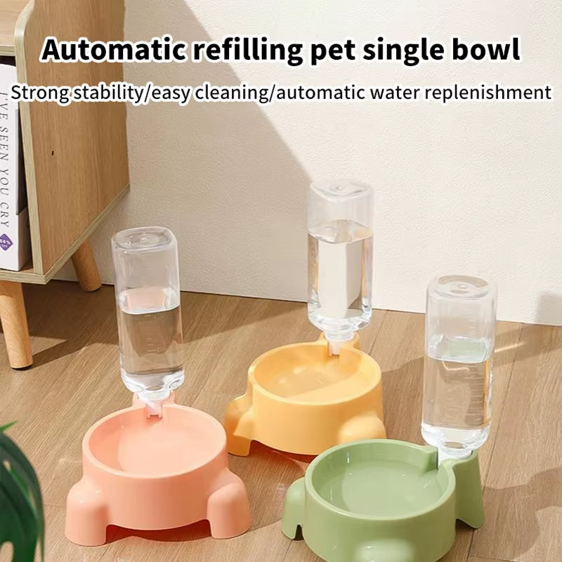 Pet Water Bottle Automatic Water Feeding for a Single Bowl of Drinking Water Puppy Cat Drinking Bowl Dispenser Pet Supplies